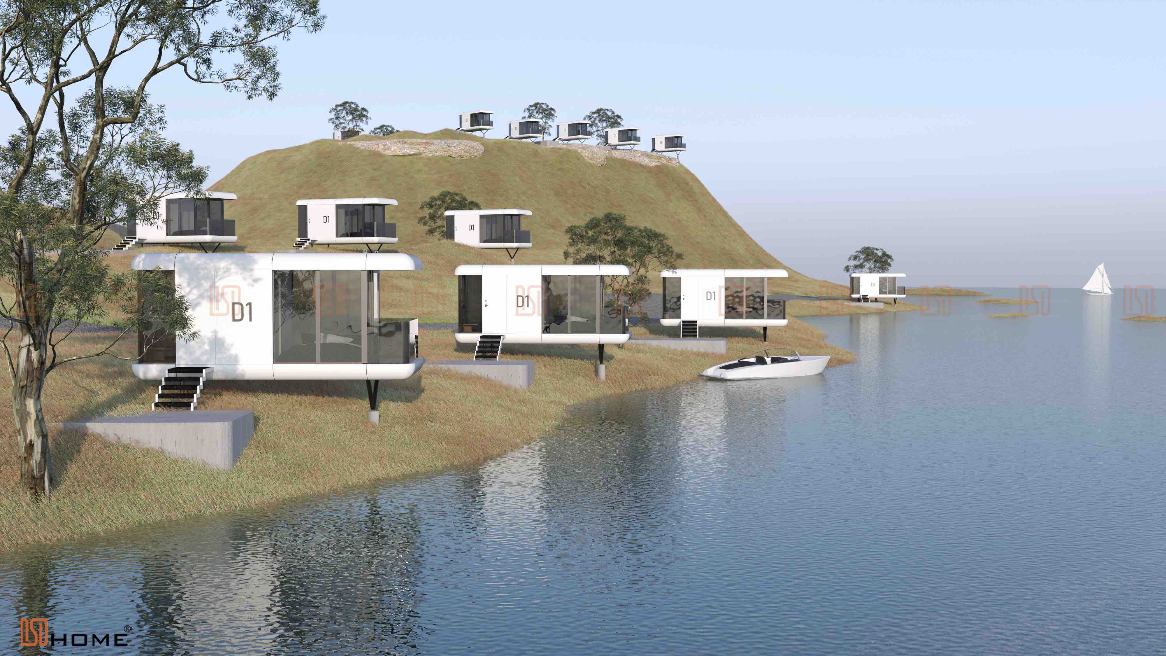 Nhà Lắp Ghép Cabin D1 - Thiết Kế Mới Định Hình Phong Cách Sống Tương Lai