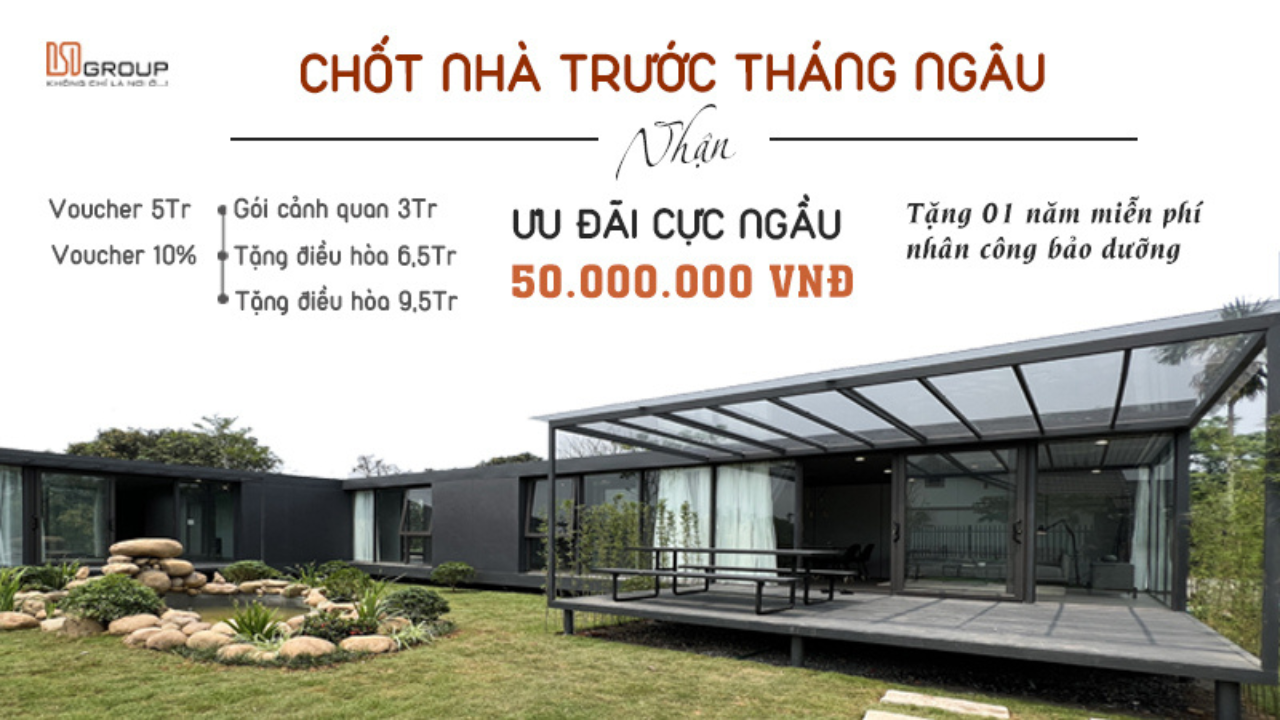 CHỐT NHÀ TRƯỚC THÁNG NGÂU nhận ƯU ĐÃI CỰC NGẦU lên đến 50.000.000 VNĐ