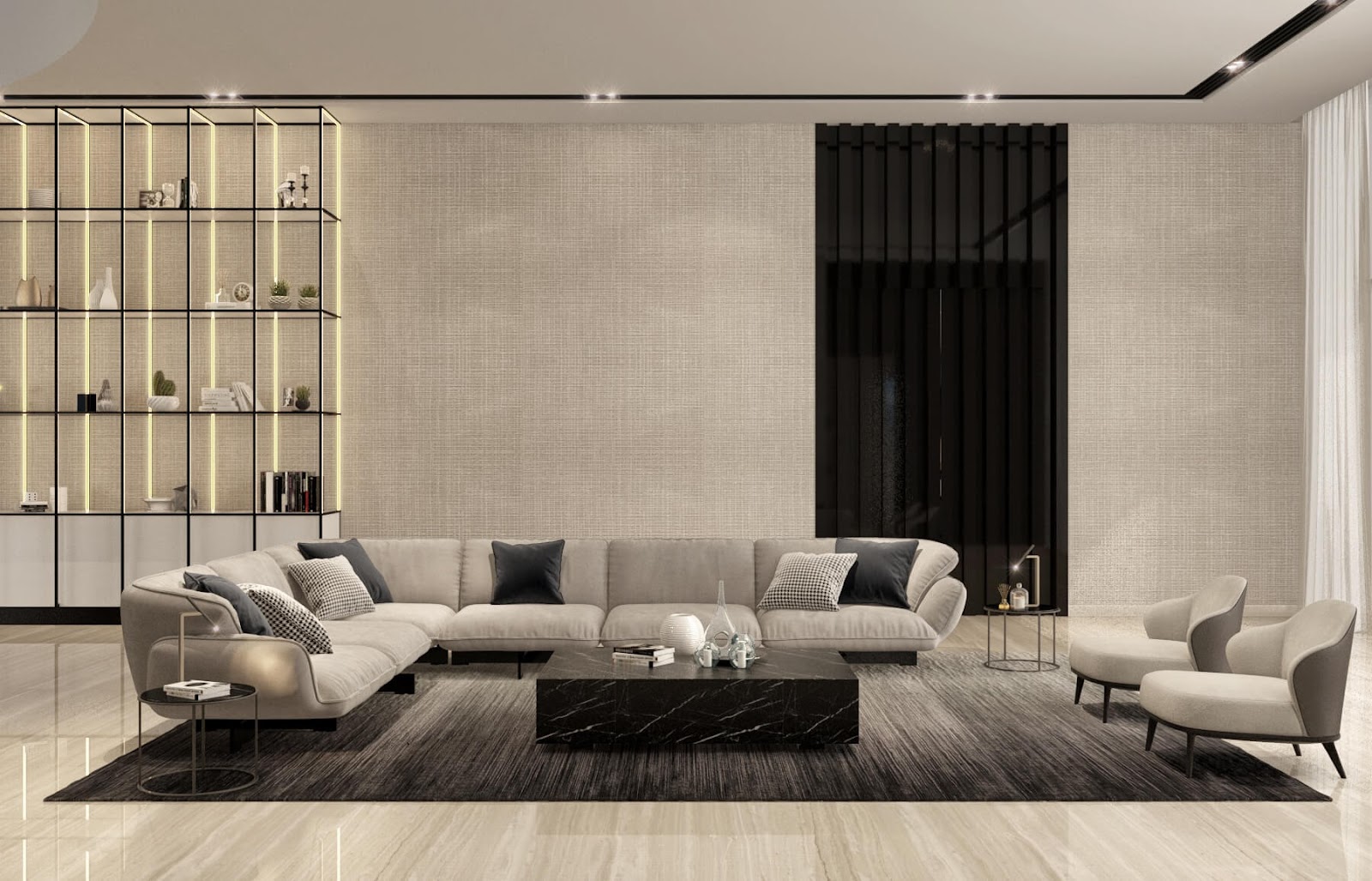 30+ mẫu thiết kế nội thất phòng khách hiện đại sang trọng nhất 2022
