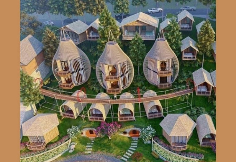 Mau nha Bungalow dep gia re