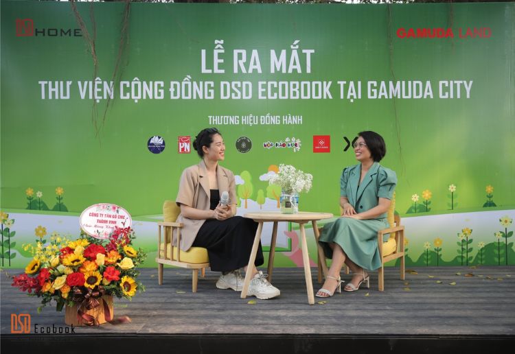 Cùng nhìn lại những khoảnh khắc tuyệt vời tại sự kiện ra mắt thư viện cộng đồng DSD Ecobook