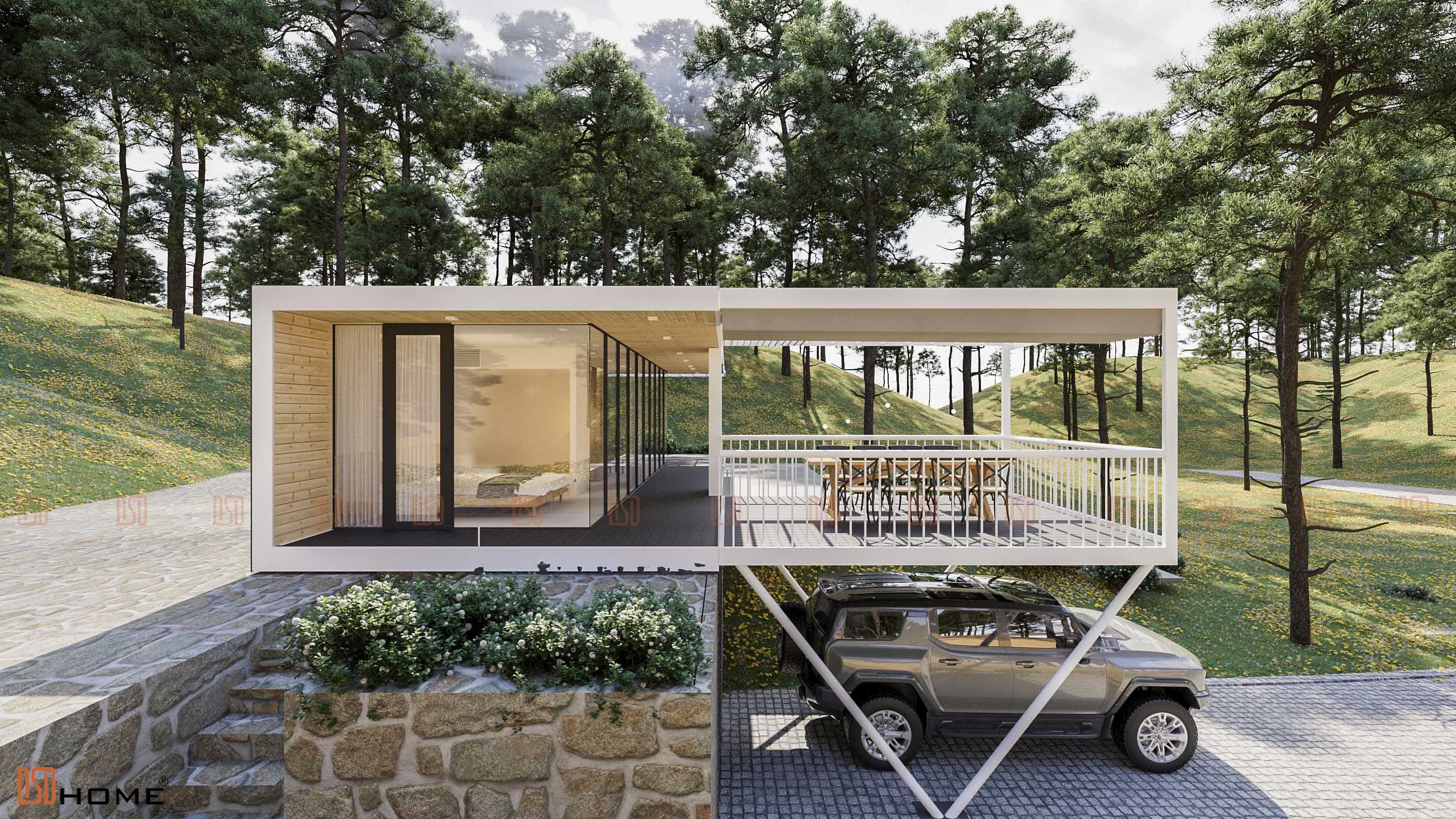 Khám phá các mẫu nhà trên đồi dốc đẹp, ấn tượng 