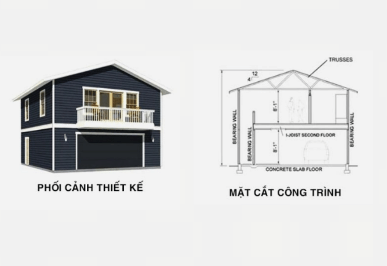 Tổng Hợp Các Mẫu Bản Vẽ Nhà Thép Tiền Chế 2 Tầng