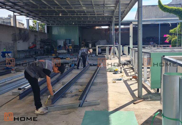 Tổng Hợp Các Mẫu Bản Vẽ Nhà Thép Tiền Chế 2 Tầng