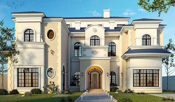 biệt thự nhà vườn với phong cách châu Âu