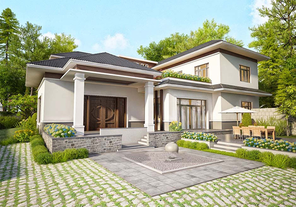 biệt thự nhà vườn nông thôn đẹp nhất việt nam