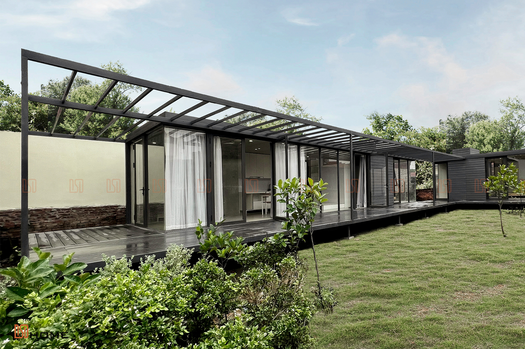 du-an-van-giang Top Những Mẫu Thiết Kế Nhà Nghỉ Cấp 4 Được Sử Dụng Hiện Nay