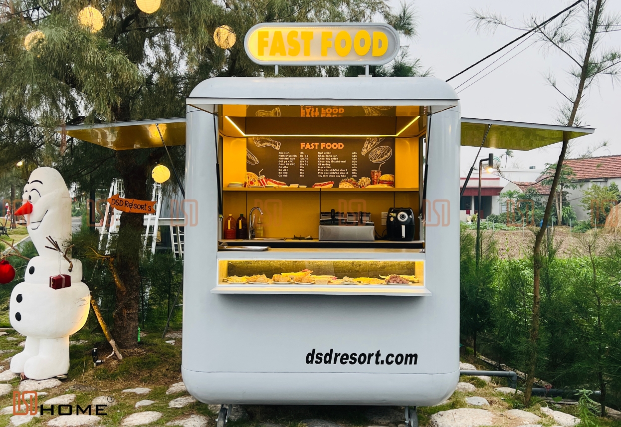 Kiot bán hàng fast food 1