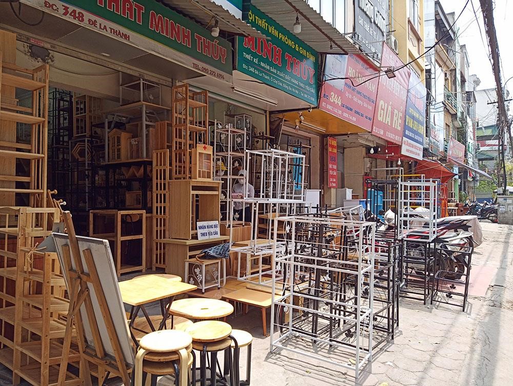 Mua nội thất khu Đê La Thành