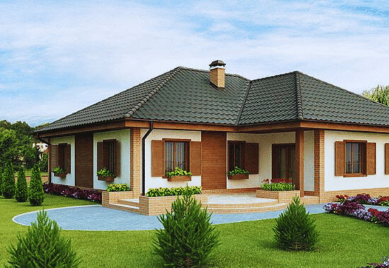 nha-cap-42011 Mẫu Nhà Cấp 4 Mái Ngói