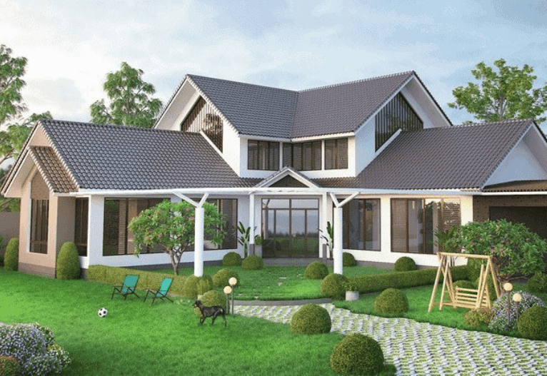 nha-cap-42016 Mẫu Nhà Cấp 4 Có 3 Phòng Ngủ