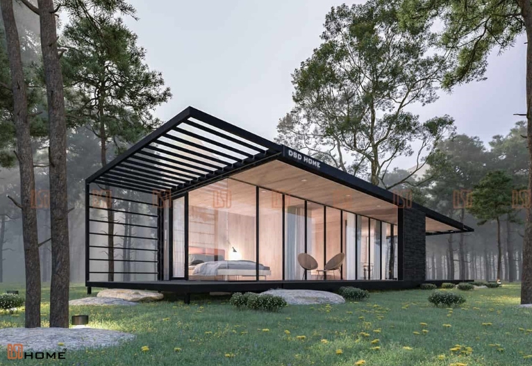 Các Mẫu Nhà Lắp Ghép 2 Phòng Ngủ Đẹp