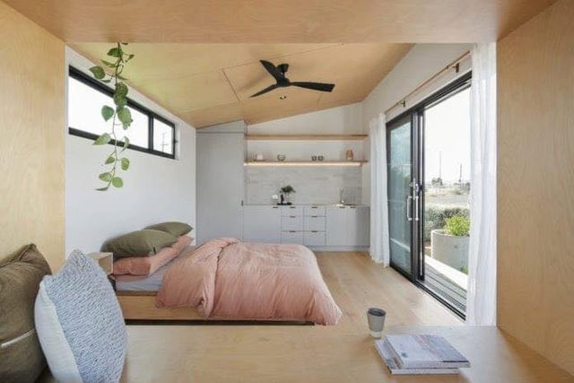 nha-lap-ghep-20m211 Nhà lắp ghép 20m2 với phòng ngủ thoải mái