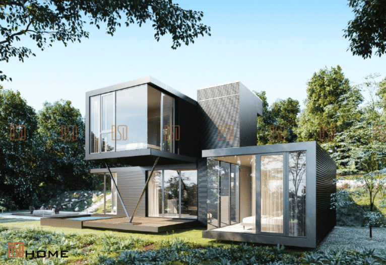 nha-lap-ghep-400-trieu206 Mẫu nhà lắp ghép 400 triệu 2 tầng