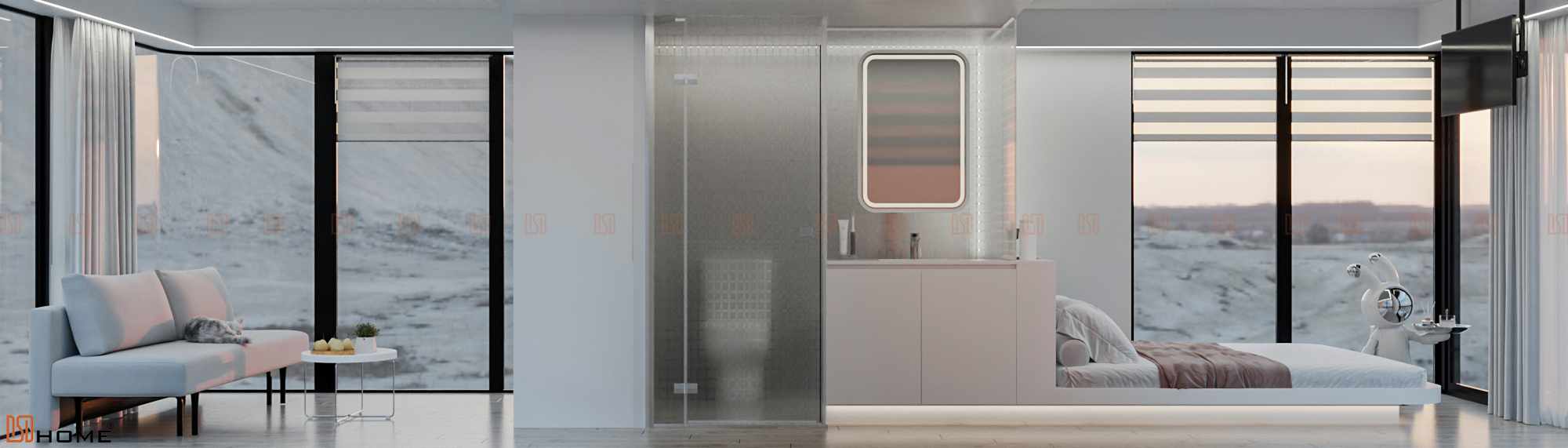 Nhà Lắp Ghép Cabin D2