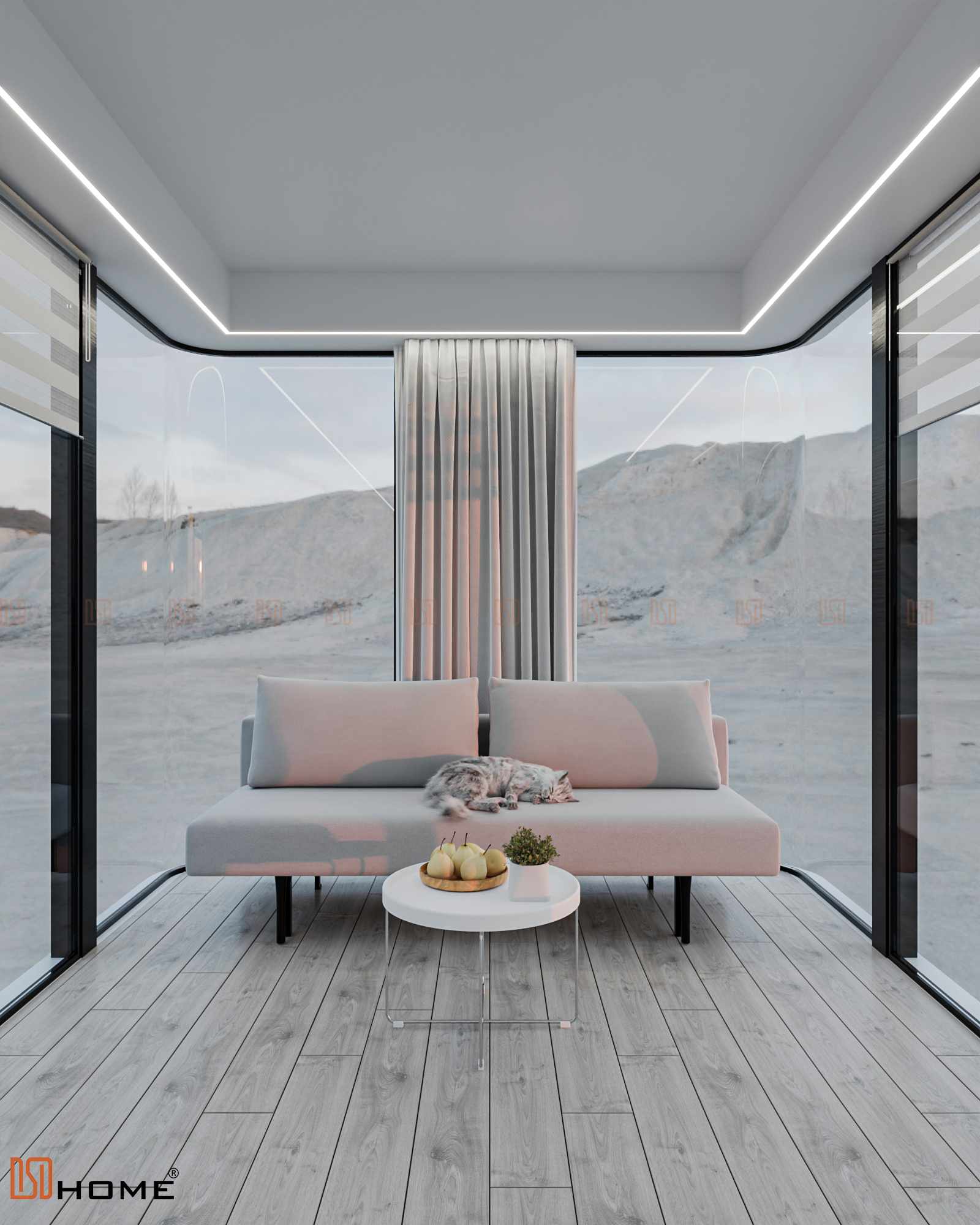 Nhà Lắp Ghép Cabin D2