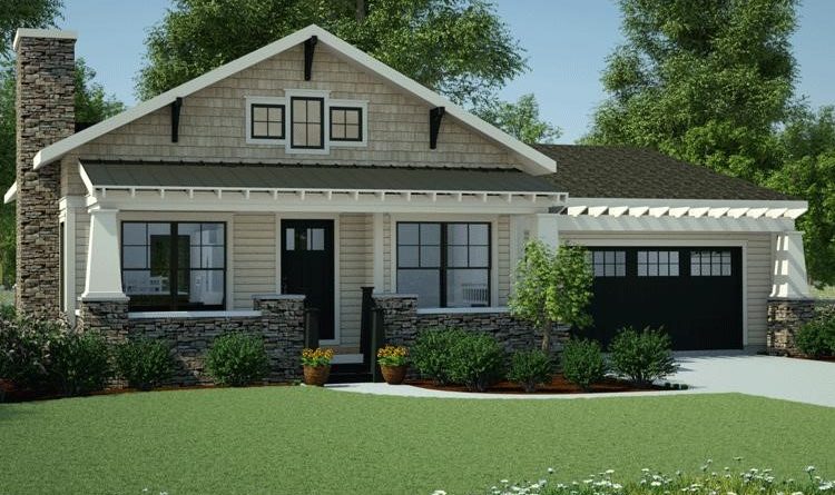 nha-villa-1-tang205 Thiết Kế Mẫu Nhà Villa Cấp 4 Theo Phong Cách Tân Cổ Điển Độc Đáo