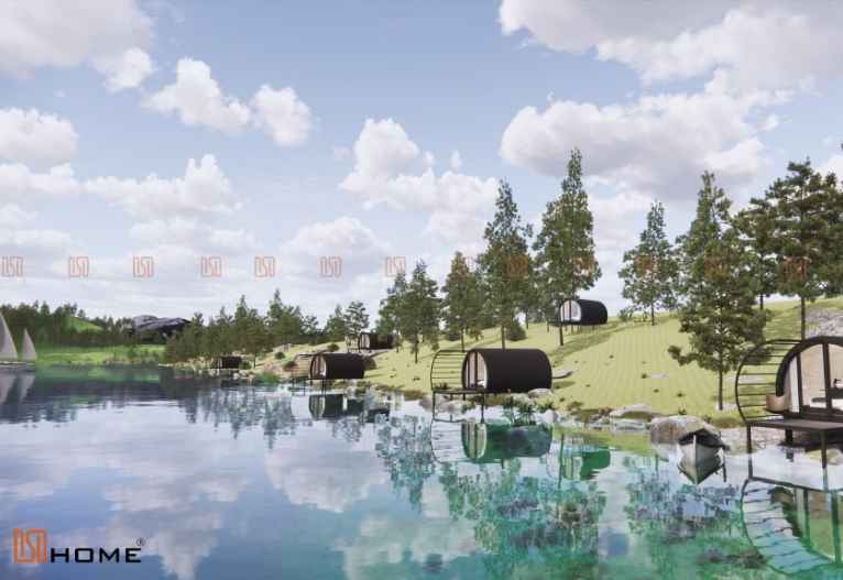 nha-vuon-homestay205 Ý Tưởng Thiết Kế Nhà Vườn Homestay Độc Đáo Sáng Tạo