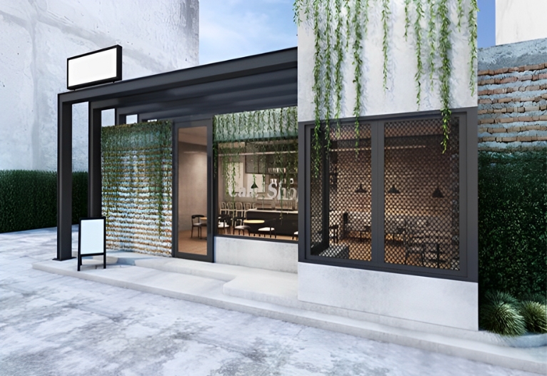 25+ Mẫu Thiết Kế Quán Cafe Khung Thép Đẹp Hiện Đại Và Chi Phí Xây Dựng