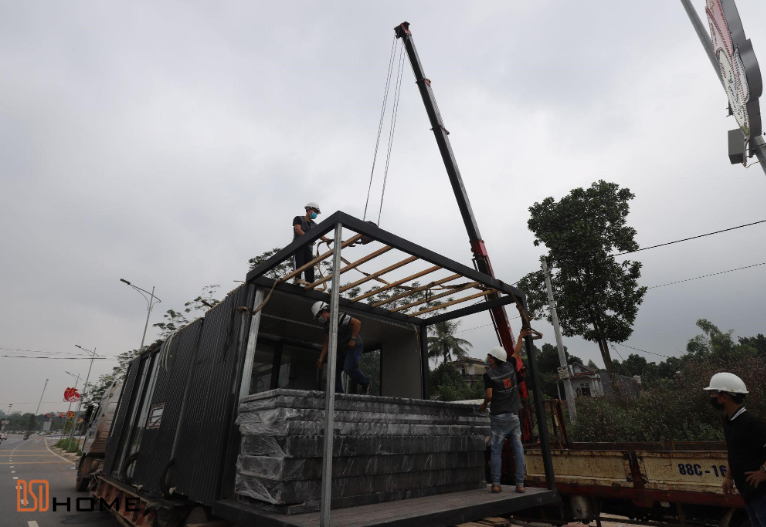 hoàn thiện thi công nhà khung thép