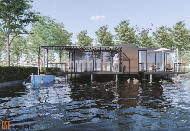 thi công nhà khung thép tiết kiệm