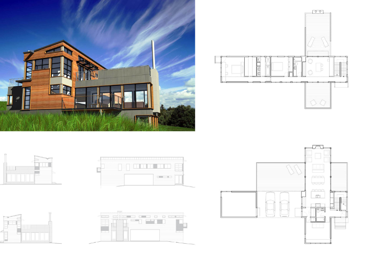 Tính thẩm mỹ  của nhà khung thép