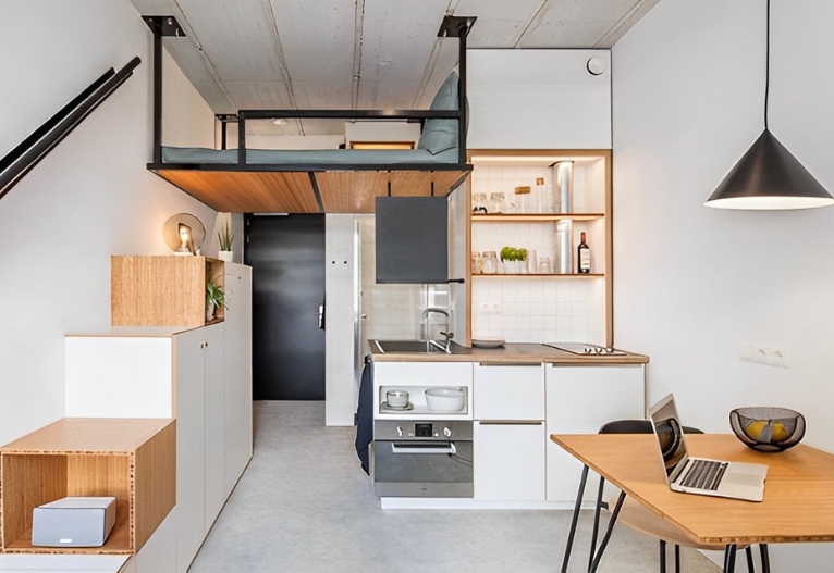 thiet-ke-nha-nho208 45+ Mẫu Thiết Kế Nhà Nhỏ Đẹp Tiện Nghi, Tiết Kiệm Chi Phí