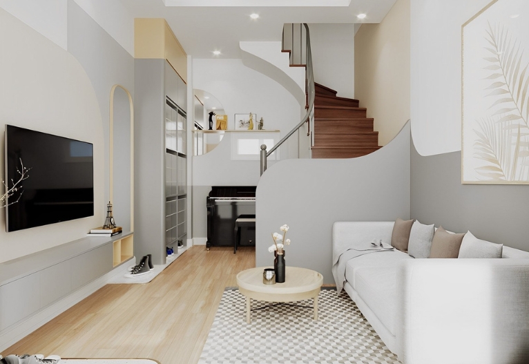 thiet-ke-nha-nho209 45+ Mẫu Thiết Kế Nhà Nhỏ Đẹp Tiện Nghi, Tiết Kiệm Chi Phí