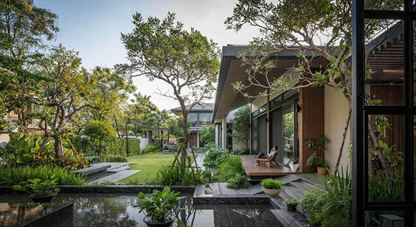 sân vườn đối với biệt thự