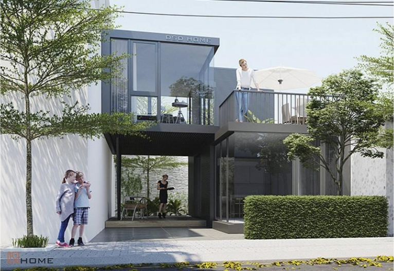Công nghệ xây nhà lắp ghép hiện đại thông minh