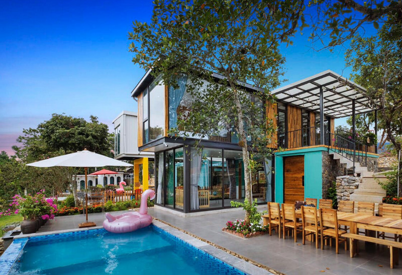 homstay nha lap ghep