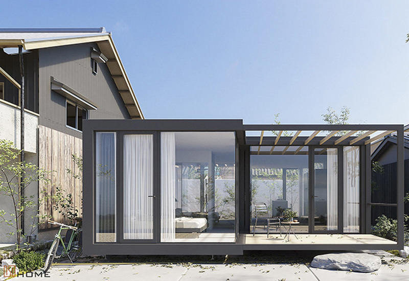 Quan cafe ket cau thep