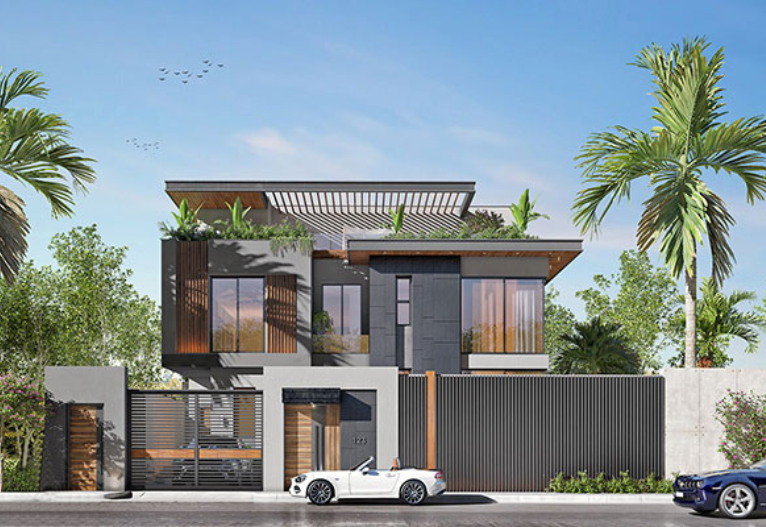 Top Những Mẫu Biệt Thự Nghỉ Dưỡng 2 Tầng Hiện Đại Theo Xu Hướng Mới 2022