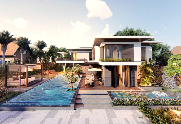 Top Những Mẫu Biệt Thự Nghỉ Dưỡng 2 Tầng Hiện Đại Theo Xu Hướng Mới 2022