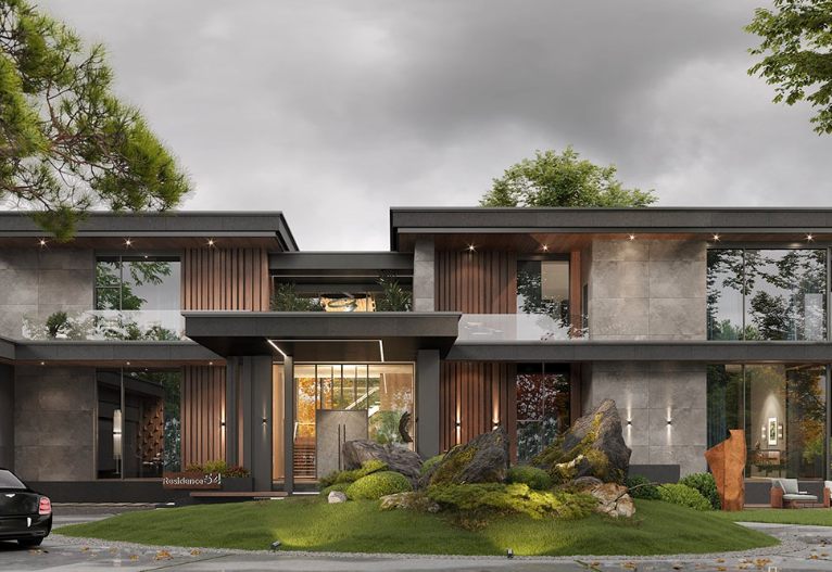 Top Những Mẫu Biệt Thự Nghỉ Dưỡng 2 Tầng Hiện Đại Theo Xu Hướng Mới 2022