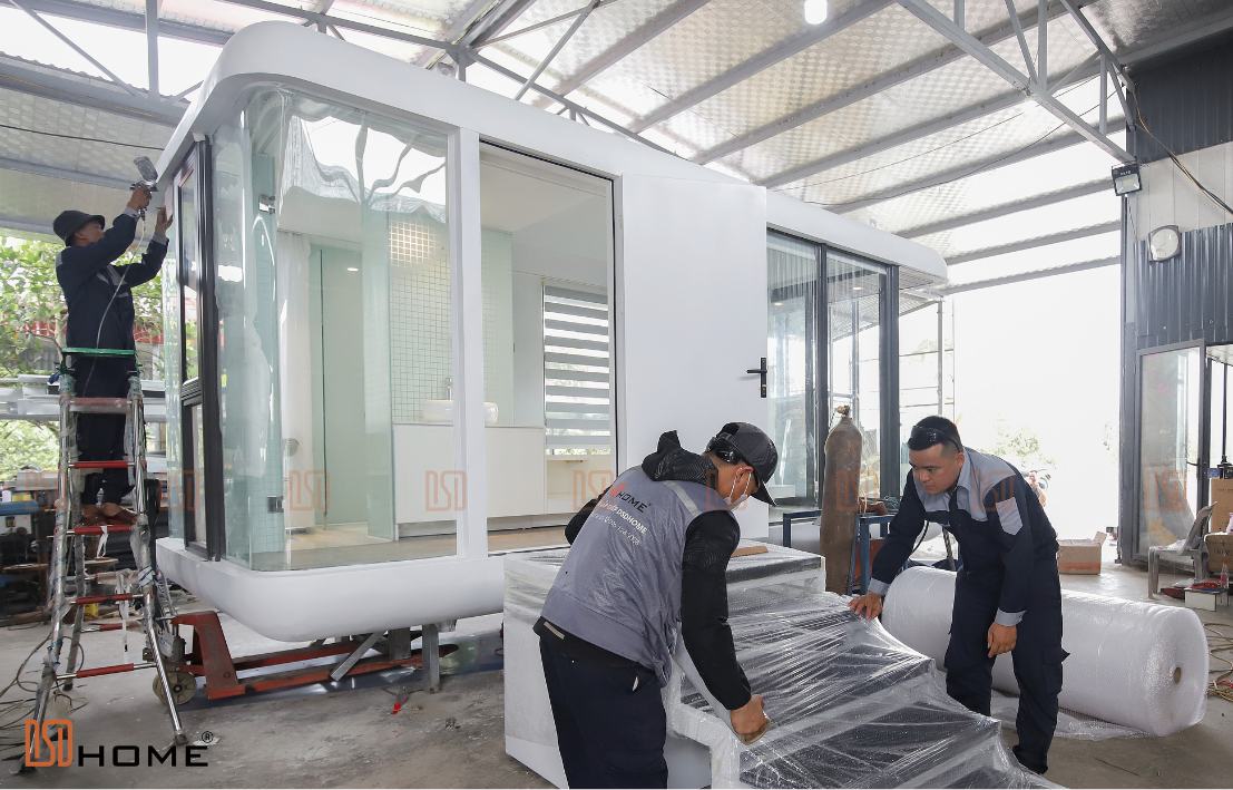 Kết cấu khung xương vững chắc là nền tảng để gia chủ yên tâm cơi nới hoặc di dời nhà sang vị trí mới