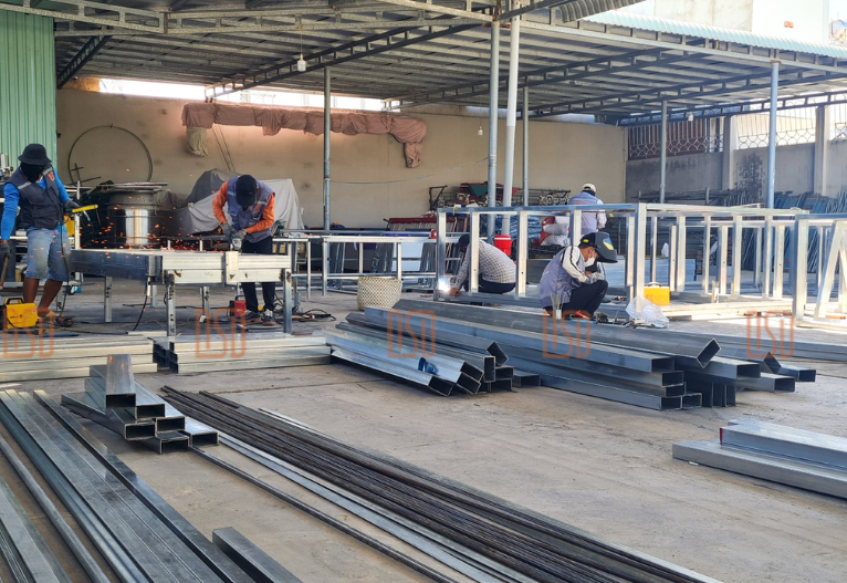 Xây Dựng Khung Nhà Tiền Chế Và Chi Phí