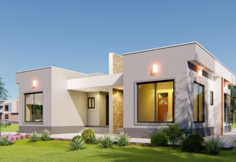 mau-nha-cap-4-don-gian2012 Gợi Ý Những Mẫu Nhà Cấp 4 Đơn Giản Được Yêu Thích Nhất Hiện Nay