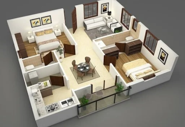 mau-nha-cap-4-don-gian202 Gợi Ý Những Mẫu Nhà Cấp 4 Đơn Giản Được Yêu Thích Nhất Hiện Nay