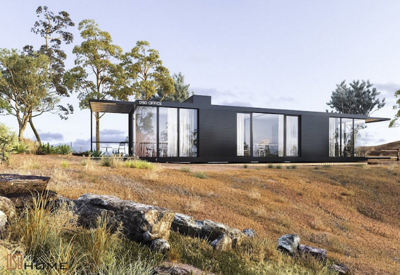 Mẫu nhà lắp ghép đẹp, ấn tượng vạn người mê