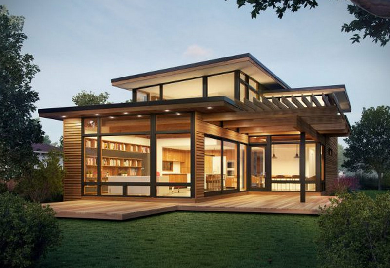 Mẫu nhà lắp ghép biệt thự tinh tế