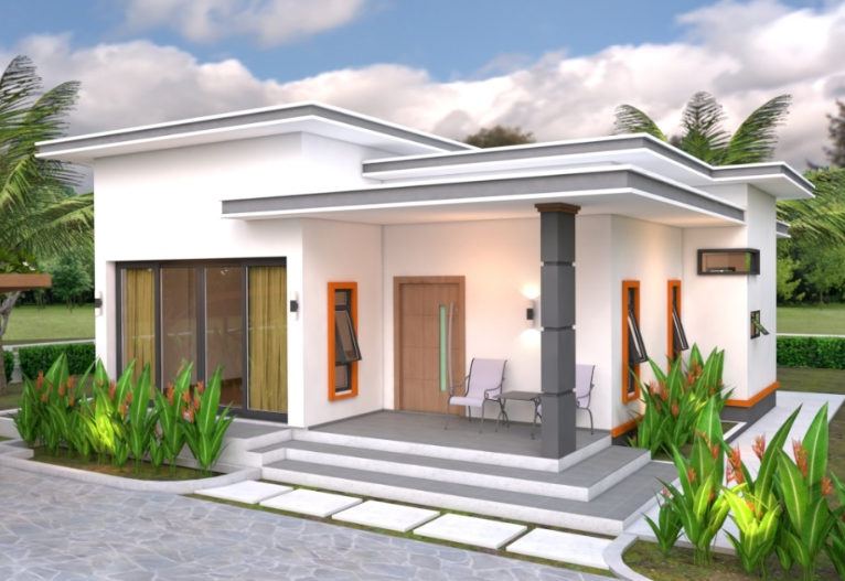 Nhà Cấp 4 Mái Bằng - Tổng Hợp Các Thiết Kế Được Ưa Chuộng Nhất Hiện Nay