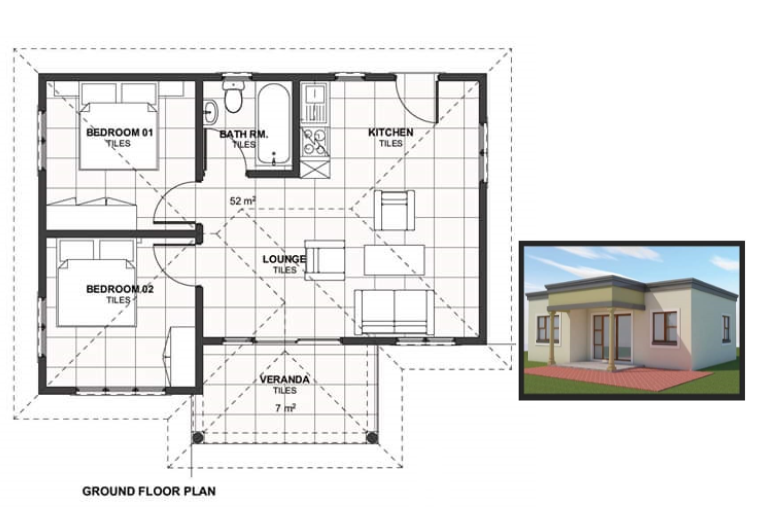 Nhà Cấp 4 Mái Bằng - Tổng Hợp Các Thiết Kế Được Ưa Chuộng Nhất Hiện Nay