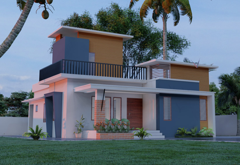 Nhà Cấp 4 Mái Bằng - Tổng Hợp Các Thiết Kế Được Ưa Chuộng Nhất Hiện Nay