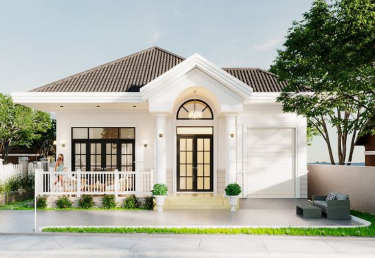 nha-cap-4-mai-nhat207 Gợi Ý 10 Mẫu Nhà Cấp 4 Mái Nhật Đẹp, Hiện Đại