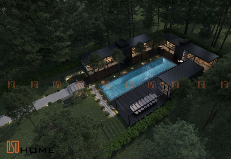 nha-cap-4-nghi-duong202 Top 15+ Mẫu Nhà Cấp 4 Kiểu ReSort Xu Hướng Mới Thiết Kế Độc Đáo