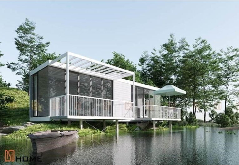 nha-cap-4-nghi-duong208 Top 15+ Mẫu Nhà Cấp 4 Kiểu ReSort Xu Hướng Mới Thiết Kế Độc Đáo