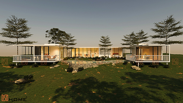 nhà lắp ghép nghỉ dưỡng