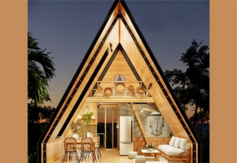 nha-go-bungalow-dep206 Top Mẫu Nhà Gỗ Bungalow Đẹp Được Yêu Thích Nhất