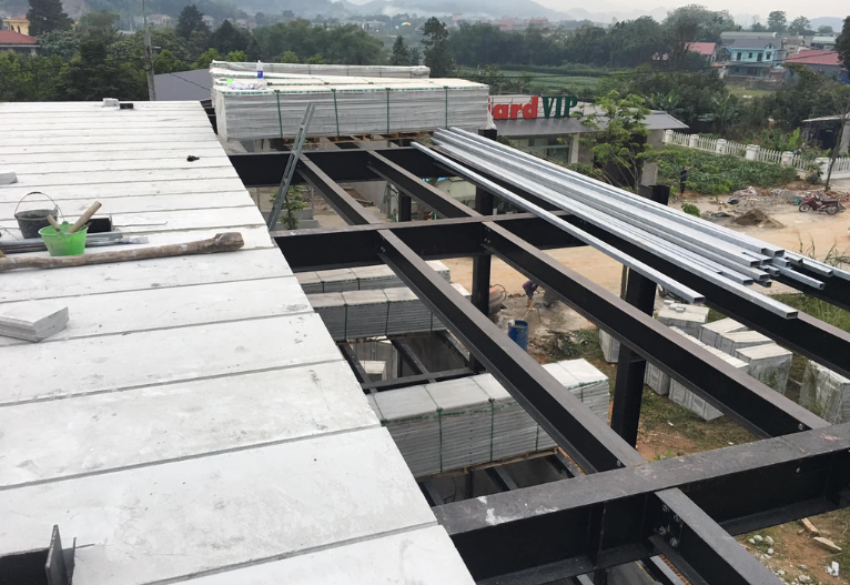 Xây Nhà Khung Thép Bê Tông Nhẹ Hiệu Quả Cao Năm 2023